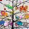 24 Sets Jungle Animal Suncatcher Decorations DIY (orange) 3 x 2 x 5 inches